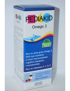 PEDIAKID JARABE OMEGA 3 (MEMORIA) 125 ML