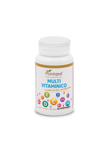 MULTIVITAMINICO MASTICABLE 60 COMP. PLANTAPOL