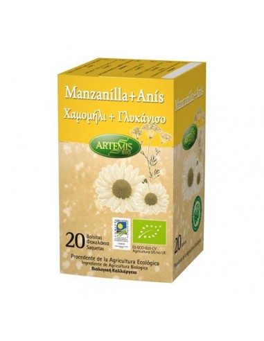 MANZANILLA CON ANIS - ECO, 20 filtros, ARTEMIS
