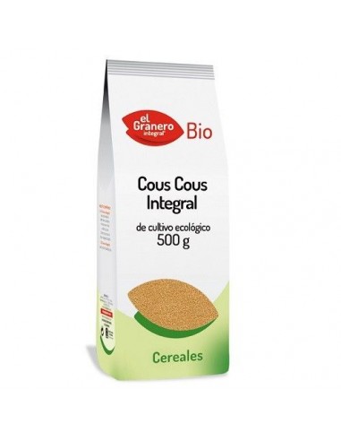 Cous cous integral ecológico 500gr - EL GRANERO INTEGRAL